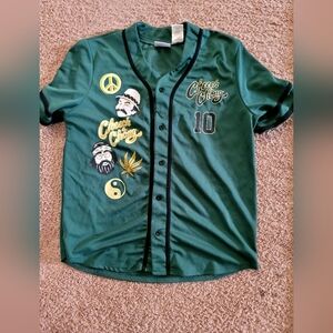 NWOT Green Jersey Shirt